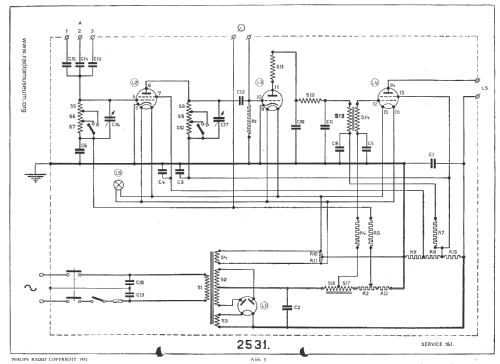 2531; Philips Radios - (ID = 4853) Radio