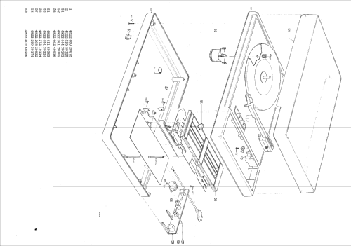 Stereo-Verstärkeranlage 614 22GF614 /04; Philips Radios - (ID = 1590766) R-Player