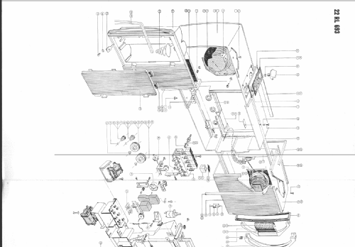 Tempest 22RL693; Philips Radios - (ID = 108805) Radio