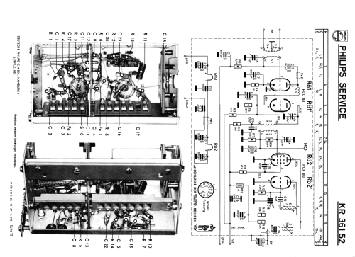 VHF Kanalwähler - VHF Channel Selector KR 361 52; Philips Radios - (ID = 1871527) mod-past25