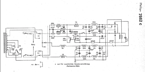 Wechselrichter / Zerhacker 7882 C; Philips Radios - (ID = 5422) Aliment.