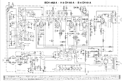 BCH462A; Philips - Schweiz (ID = 2033532) Radio