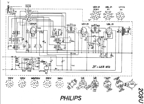 Junior 209U-16; Philips - Schweiz (ID = 19528) Radio