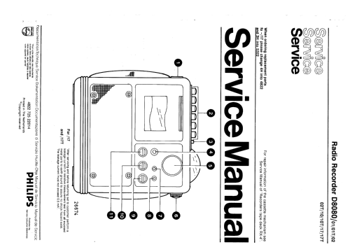 Moving Sound D8080; Philips, Singapore (ID = 358663) Radio