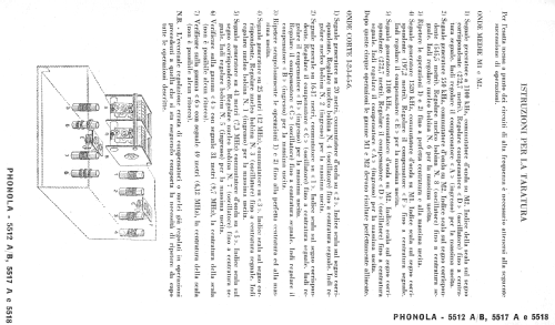 5512A; Phonola SA, FIMI; (ID = 259769) Radio