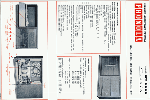 Svezia RFV6556; Phonola SA, FIMI; (ID = 1745028) Radio
