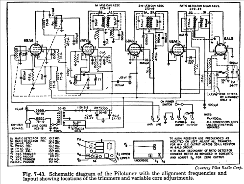 Pilotuner T-601; Pilot Electric Mfg. (ID = 1497433) Radio