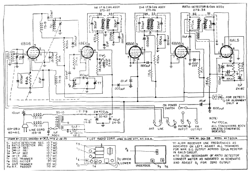 Pilotuner T-601A; Pilot Electric Mfg. (ID = 166657) Radio