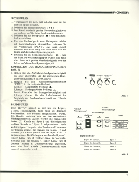 Auto Reverse Direct Drive Open Reel Deck RT-707; Pioneer Corporation; (ID = 2947696) Reg-Riprod
