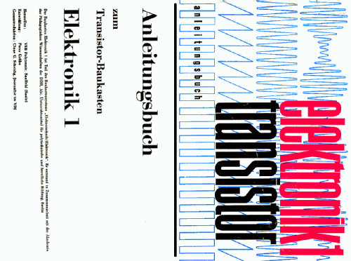 Baukastensystem Elektronik 1; Polytronic, VEB; ex. (ID = 959843) Bausatz