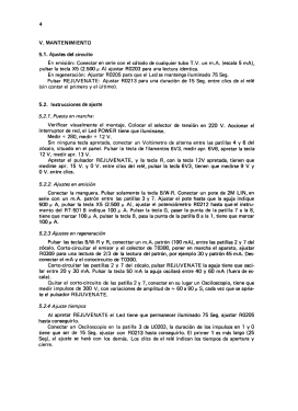 CRT Analyzer / Rejuvenator RT-501B; Promax; Barcelona (ID = 2844776) Equipment
