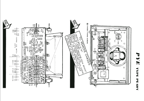 H Ch= PE60V; Pye Ltd., Radio (ID = 844262) Radio