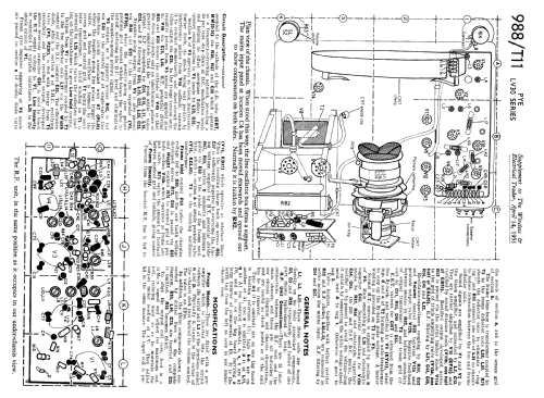 LV51; Pye Ltd., Radio (ID = 2279245) Television