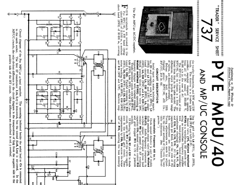 MP/UC; Pye Ltd., Radio (ID = 2290729) Radio