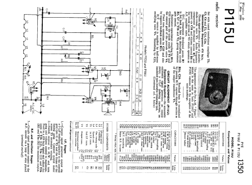 P116U; Pye Ltd., Radio (ID = 2318077) Radio