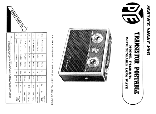 P123BQ/R; Pye Ltd., Radio (ID = 2293835) Radio