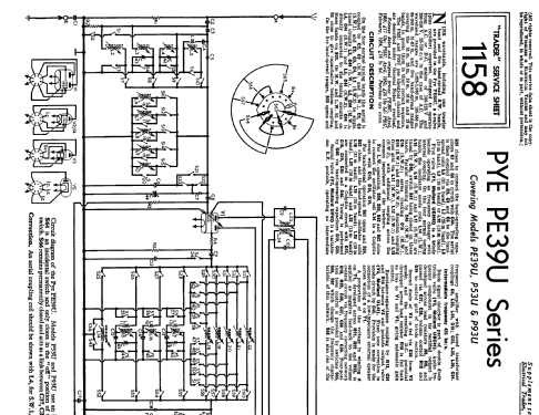 P53U; Pye Ltd., Radio (ID = 1051058) Radio