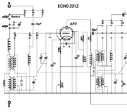 Echo 231Z; PZT - Państwowe (ID = 271803) Radio