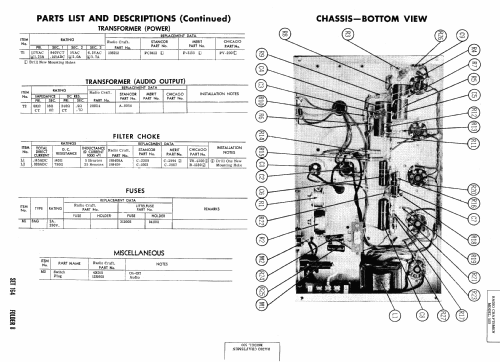 500 10 Watt Audio Amplifier; Radio Craftsmen Inc. (ID = 473659) Ampl/Mixer