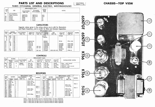 C-550 30 Watt Audio Amplifier; Radio Craftsmen Inc. (ID = 474147) Ampl/Mixer
