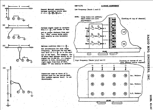 RME-43; Radio Mfg. Engineers (ID = 771184) Amateur-R