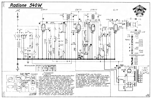 540W; Radione RADIO (ID = 2158409) Radio