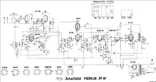 Merkur 59W; Radione RADIO (ID = 506676) Radio