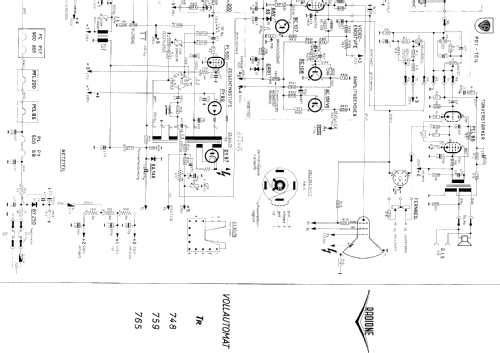 Vollautomat TR748; Radione RADIO (ID = 138612) Television