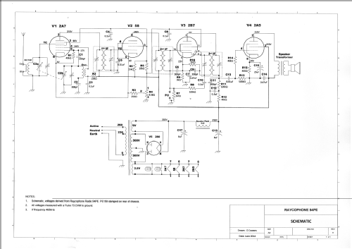 Reflex 5 154PE Ch= 54PE; Raycophone Ltd., (ID = 1675131) Radio