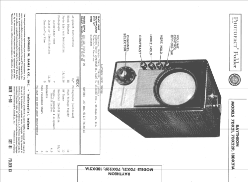 7DX21; Raytheon Mfg. Co.; (ID = 1543594) Television