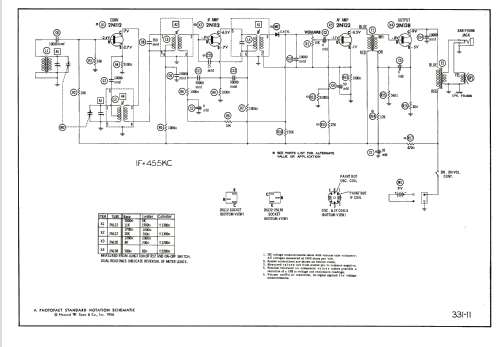 T-100-1 Ch= 4RT1; Raytheon Mfg. Co.; (ID = 1910750) Radio