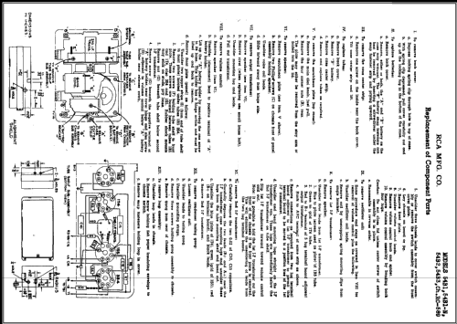 54B3 Ch= RC-589; RCA RCA Victor Co. (ID = 477994) Radio