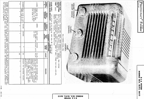 56X Ch= RC-1011; RCA RCA Victor Co. (ID = 462722) Radio