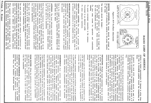 721-TS KCS 26-1; RCA RCA Victor Co. (ID = 661036) Television