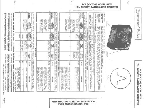 8BX5 RC-1059; RCA RCA Victor Co. (ID = 1405430) Radio
