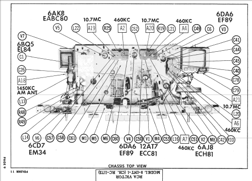 9-INT-1 Ch= RC-1172; RCA RCA Victor Co. (ID = 2605640) Radio