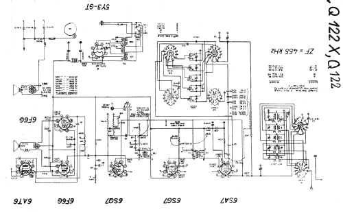 Q122X Ch= RC601A; RCA RCA Victor Co. (ID = 19989) Radio