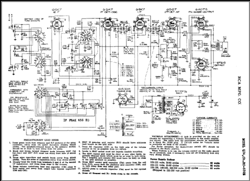 Q34 Ch= RC-539E; RCA RCA Victor Co. (ID = 477944) Radio