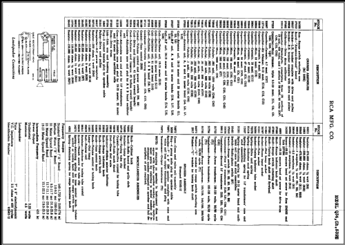 Q34 Ch= RC-539E; RCA RCA Victor Co. (ID = 477948) Radio