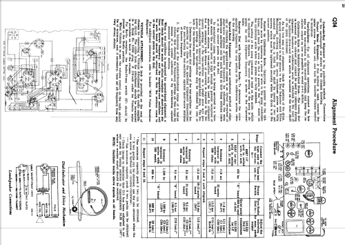 Q34 Ch= RC-539E; RCA RCA Victor Co. (ID = 1109032) Radio