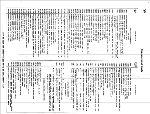 Q34 Ch= RC-539E; RCA RCA Victor Co. (ID = 1109033) Radio