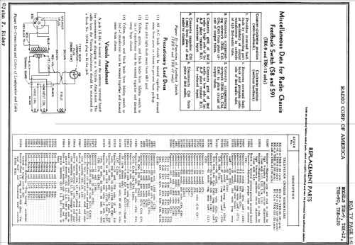 TRK-12 Ch= KC-4, KK-7, RC-427, RS-83E; RCA RCA Victor Co. (ID = 660366) TV Radio