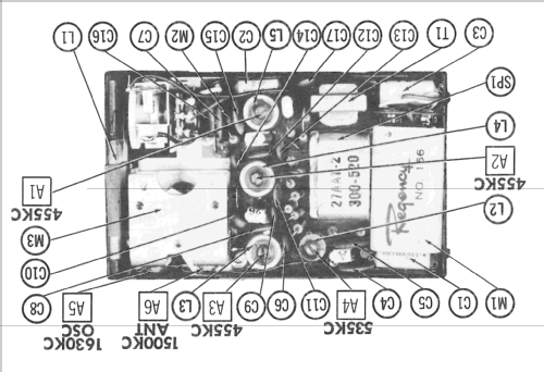 TR-4 ; Regency brand of I.D (ID = 2486715) Radio