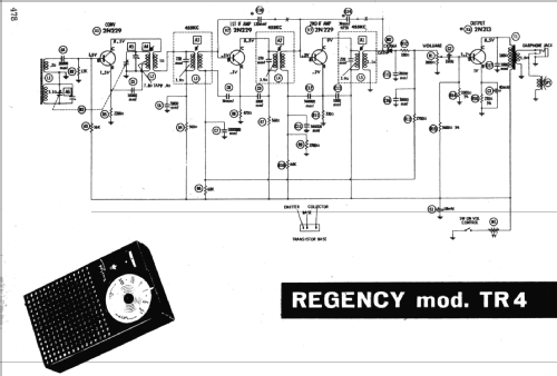 TR-4 ; Regency brand of I.D (ID = 602141) Radio