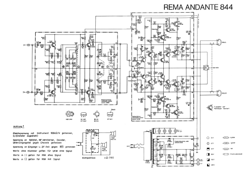 Andante 844; REMA, Fabrik für (ID = 104980) Radio