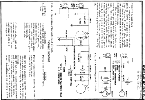 Tape Recorder T-100; Revere Camera Co.; (ID = 567781) R-Player