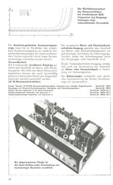 Stereo-Mischverstärker Imperator S; RIM bzw. Radio-RIM; (ID = 2763953) Ampl/Mixer