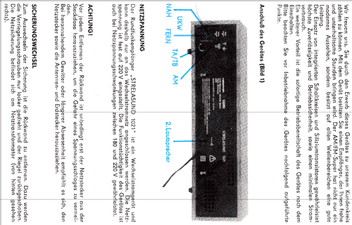 Strelasund RR1021; Robotron Vertrieb (ID = 1987542) Radio