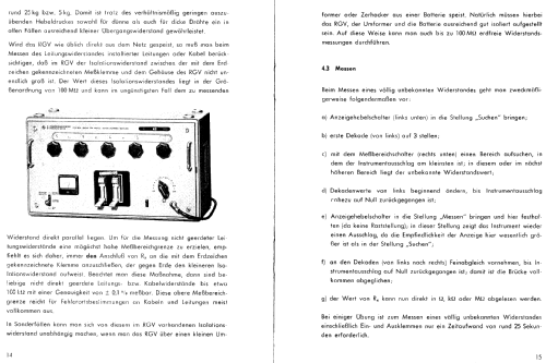 R-Präzisionsmessgerät RGV ; Rohde & Schwarz, PTE (ID = 904903) Equipment