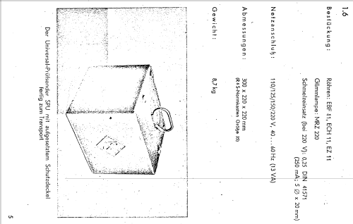 Universal Prüfsender SPU BN4114; Rohde & Schwarz, PTE (ID = 1019554) Ausrüstung